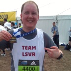 Lee Davies runs Reading Half Marathon